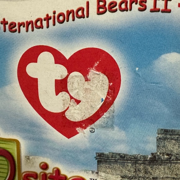 TY Beanie Baby Osito the Bear McDonalds 2000 In Pack - Picture 6 of 6